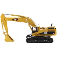 CAT CATERPILLAR 365B L SERIES II HYDRAULIC EXCAVATOR WITH TWO FIGURINES "CORE CLASSICS SERIES" 1/50 DIECAST MODEL BY DIECAST MASTERS