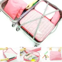 9PCS CLOTHES STORAGE BAGS WATER-RESISTANT TRAVEL LUGGAGE ORGANIZER CLOTHING PACKING CUBES FOR BLOUSE HOSIERY STOCKING UNDERWEAR