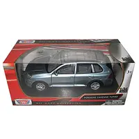 PORSCHE CAYENNE TURBO GREY 1/24 DIECAST CAR MODEL BY MOTORMAX