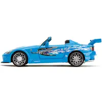 2001 HONDA S2000 CONVERTIBLE BLUE WITH GRAPHICS "FAST & FURIOUS REMIX" SERIES 1/24 DIECAST MODEL CAR BY JADA