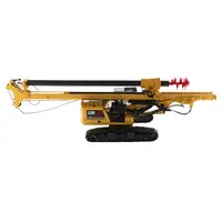 CZM EK160 CYLINDER CROWD DRILLING RIG YELLOW "HIGH LINE" SERIES 1/50 DIECAST MODEL BY DIECAST MASTERS