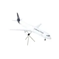 AIRBUS A321P2F COMMERCIAL AIRCRAFT "LUFTHANSA CARGO" (D-AEUC) WHITE WITH BLUE TAIL "GEMINI 200" SERIES 1/200 DIECAST MODEL AIRPLANE BY GEMINIJETS