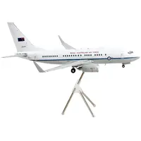 BOEING 737-700 TRANSPORT AIRCRAFT "ROYAL AUSTRALIAN AIR FORCE - A36-001" WHITE AND GRAY "GEMINI 200" SERIES 1/200 DIECAST MODEL AIRPLANE BY GEMINIJETS