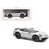 2023 PORSCHE 911 DAKAR ICE GRAY METALLIC 1/18 DIECAST MODEL CAR BY NOREV