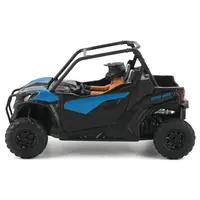 CAN-AM MAVERICK TRAIL DPS 1000 BLUE AND BLACK WITH DRIVER FIGURE 1/32 DIECAST MODEL BY BRP MODELS