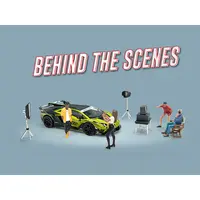 "BEHIND THE SCENES" 7 PIECE (4 PEOPLE 3 ACCESSORIES) DIECAST FIGURES SET 1/64 SCALE MODELS BY AMERICAN DIORAMA