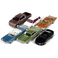 AUTO WORLD PREMIUM 2026 RELEASE 1 SET A OF 6 PIECES 1/64 DIECAST MODEL CARS BY AUTO WORLD