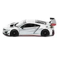 HONDA NSX GT3 EVO22 SILVER METALLIC "BRAZILIAN EVENT EXCLUSIVE" 1/64 DIECAST MODEL CAR BY POP RACE