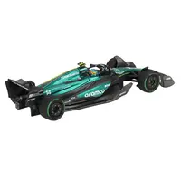 ASTON MARTIN AMR24 #14 FERNANDO ALONSO FORMULA ONE F1 "CANADIAN GP" (2024) LIMITED EDITION 1/64 DIECAST MODEL CAR BY MINI GT