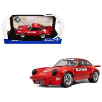 PORSCHE 911 IROC #6 A.J. FOYT "INTERNATIONAL RACE OF CHAMPIONS" (1974) 1/18 DIECAST MODEL CAR BY SOLIDO