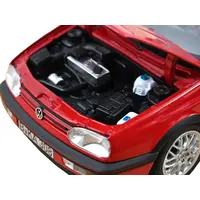 1996 VOLKSWAGEN GOLF GTI "20 YEARS ANNIVERSARY EDITION" FLASH RED 1/18 DIECAST MODEL CAR BY NOREV