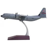 LOCKHEED C-130J-30 SUPER HERCULES TRANSPORT AIRCRAFT "05-8158 FLYING JENNIES 815TH AIRLIFT SQUADRON KEESLER AIR FORCE BASE" UNITED STATES AIR FORCE "GEMINI 200" SERIES 1/200 DIECAST MODEL BY GEMINIJETS