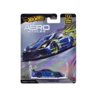 LEXUS RC F GT3 #14 BLUE METALLIC "AERO STYLES" SERIES DIECAST MODEL CAR BY HOT WHEELS