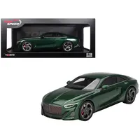 BENTLEY BATUR SCARAB GREEN METALLIC 1/18 MODEL CAR BY TOP SPEED