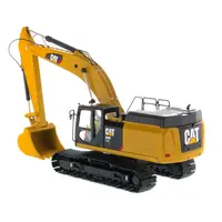 CAT CATERPILLAR 349F L XE HYDRAULIC EXCAVATOR WITH OPERATOR "HIGH LINE" SERIES 1/50 DIECAST MODEL BY DIECAST MASTERS