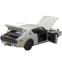 NISSAN SKYLINE 2000GT-R (KPGC110) RHD (RIGHT HAND DRIVE) WHITE 1/18 MODEL CAR BY AUTOART