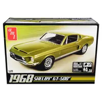 SKILL 3 MODEL KIT 1968 FORD MUSTANG SHELBY GT-500 1/25 SCALE MODEL BY AMT