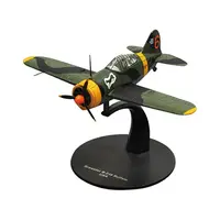 BREWSTER F2A BUFFALO FIGHTER AIRCRAFT "3RD SQUADRON LENTOLAIVUE 24" FINNISH AIR FORCE 1/72 DIECAST MODEL BY DEAGOSTINI