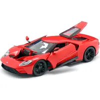 2017 FORD GT RED WITH BLACK WHEELS "SPECIAL EDITION" 1/18 DIECAST MODEL CAR BY MAISTO