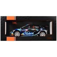 FORD PUMA RALLY1 #13 GREGOIRE MUNSTER - LOUIS LOUKA "CENTRAL EUROPEAN RALLY" (2023) 1/18 DIECAST MODEL CAR BY IXO MODELS