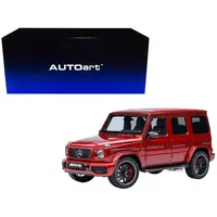 2019 MERCEDES-BENZ AMG G63 CARDINAL RED METALLIC 1/18 MODEL CAR BY AUTOART