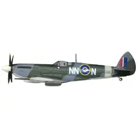 SUPERMARINE SPITFIRE LF MK IXE FIGHTER AIRCRAFT "TE565 10TH (CZECH) FIGHTER SQUADRON RAF MANSTON" ROYAL AIR FORCE 1/72 DIECAST MODEL AIRPLANE BY OXFORD DIECAST