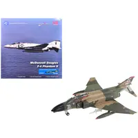 MCDONNELL DOUGLAS EF-4C WILD WEASEL FIGHTER-BOMBER AIRCRAFT "64-0840 67TH TFS KORAT RTAFB SUPER COCKS SWISS SAMILAR" (1971) UNITED STATES AIR FORCE "AIR POWER SERIES" 1/72 DIECAST MODEL BY HOBBY MASTER