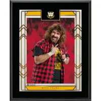 MICK FOLEY 10.5" X 13" SUBLIMATED PLAQUE