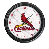 ST. LOUIS CARDINALS INDOOR/OUTDOOR LED WALL CLOCK