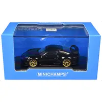 2025 PORSCHE 911 (992.2) GT3 WEISSACH PACKAGE BLACK WITH CARBON STRIPE LIMITED EDITION TO 240 PIECES WORLDWIDE 1/64 DIECAST MODEL CAR BY MINICHAMPS