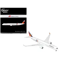 AIRBUS A350-1000 COMMERCIAL AIRCRAFT "PHILIPPINE AIRLINES" (RP-C3510) WHITE WITH TAIL GRAPHICS "GEMINI 200" 1/200 DIECAST MODEL AIRPLANE BY GEMINIJETS