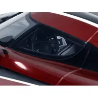 2017 KOENIGSEGG AGERA RS DEEP RED METALLIC WITH BLACK STRIPES 1/18 MODEL CAR BY GT SPIRIT