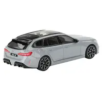 BMW M5 TOURING BROOKLYN GRAY METALLIC WITH SUNROOF 1/64 DIECAST MODEL CAR BY MINI GT