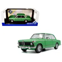 1971 BMW 1602 TAIGA GREEN METALLIC 1/18 DIECAST MODEL CAR BY SOLIDO