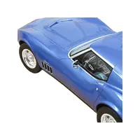 1969 CHEVROLET CORVETTE COUPE LE MANS BLUE METALLIC WITH BLUE INTERIOR 1/18 DIECAST MODEL CAR BY NOREV