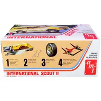 SKILL 2 MODEL KIT IH INTERNATIONAL HARVESTER SCOUT II 1/25 SCALE MODEL BY AMT