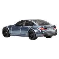 2021 BMW M5 GRAY METALLIC WITH BLACK TOP "MISSION: IMPOSSIBLE â€“ DEAD RECKONING" (2023) MOVIE "POP CULTURE" SERIES DIECAST MODEL CAR BY HOT WHEELS