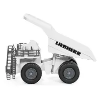 LIEBHERR T 264 MINING TRUCK WHITE 1/87 (HO) DIECAST MODEL BY SIKU