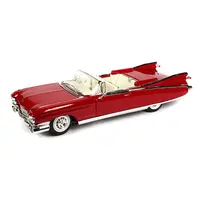 1959 CADILLAC ELDORADO BIARRITZ RED 1/18 DIECAST MODEL CAR BY MAISTO