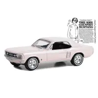 1967 FORD MUSTANG COUPE "SHE COUNTRY SPECIAL - BILL GOODRO FORD DENVER COLORADO" BERMUDA SAND "HOBBY EXCLUSIVE" SERIES 1/64 DIECAST MODEL CAR BY GREENLIGHT
