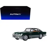 ASTON MARTIN DB5 RHD (RIGHT HAND DRIVE) BRITISH RACING GREEN 1/18 MODEL CAR BY AUTOART