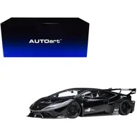 LAMBORGHINI HURACAN GT "LB-SILHOUETTE WORKS" BLACK 1/18 MODEL CAR BY AUTOART