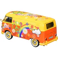 VOLKSWAGEN TYPE 2 (T1) DELIVERY VAN FLOWER POWER 1/24 DIECAST CAR MODEL BY MOTORMAX
