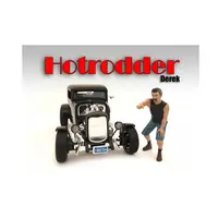 "HOTRODDERS" DEREK FIGURE FOR 1:18 SCALE MODELS BY AMERICAN DIORAMA