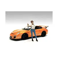 "CAR MEET 1" FIGURINE I FOR 1/24 SCALE MODELS BY AMERICAN DIORAMA