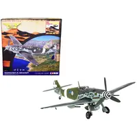 MESSERSCHMITT ME109G-6 (TROP) FIGHTER AIRCRAFT "MAGGIORE ANTONIO VIZZOTTO 150 GRUPPO GIGI TRE OSEI REGIA AERONAUTICA SICILY" (JULY 1943) "THE AVIATION ARCHIVE" SERIES 1/72 DIECAST MODEL BY CORGI