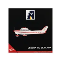 CESSNA 172 SKYHAWK AIRCRAFT "N12631" RED AND WHITE "GEMINI GENERAL AVIATION" SERIES 1/72 DIECAST MODEL BY GEMINIJETS