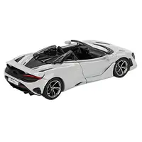 MCLAREN 750S SPIDER CIRRUS GRAY LIMITED EDITION 1/64 DIECAST MODEL CAR BY MINI GT