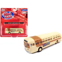 GMC PD-4103 TRANSIT BUS #948 BEIGE "MTA MIAMI" 1/87 (HO) SCALE MODEL BY CLASSIC METAL WORKS