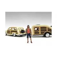 "CAMPERS" FIGURE 2 FOR 1/18 SCALE MODELS BY AMERICAN DIORAMA